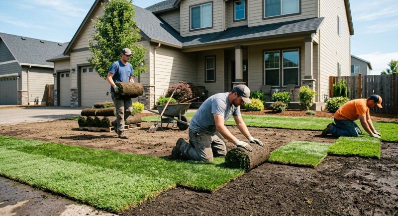 Ryegrass Sod Installation in Honolulu, HI