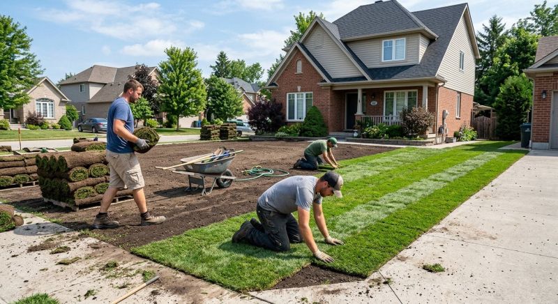 Sodding Service in Aiken, SC